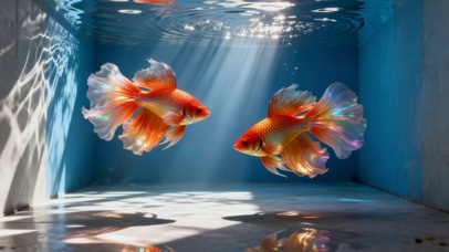 自由自在的小鱼