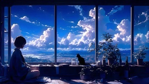 黒猫少女のこだま