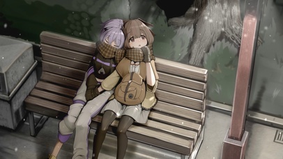 两个女孩