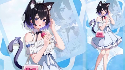夏日猫耳少女