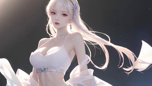 白发少女