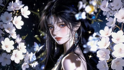 鲜花少女