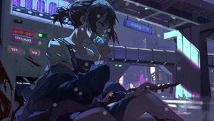 受伤女孩
