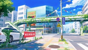 城市街角