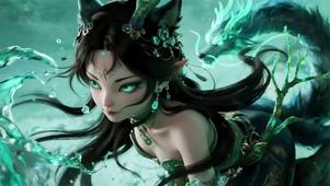可爱猫妖高清cg