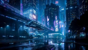 夜景城市风光