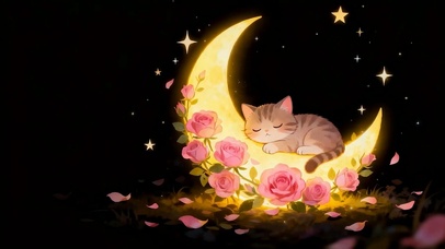 夜景猫咪