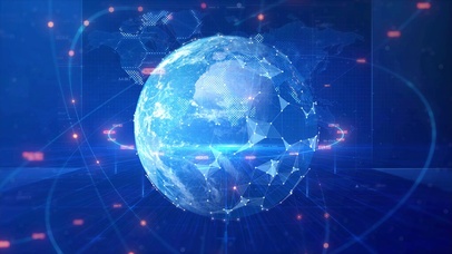 大气地球科技动态背景