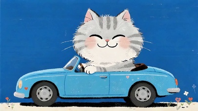 猫咪开车