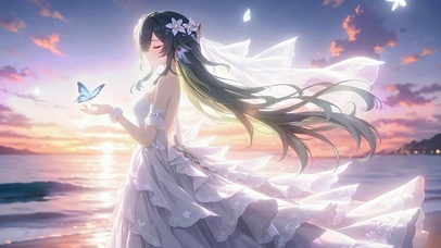 沃雅妮莎丨海屿蝶归丨