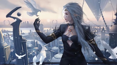 雪女 4k唯美高清御姐女神