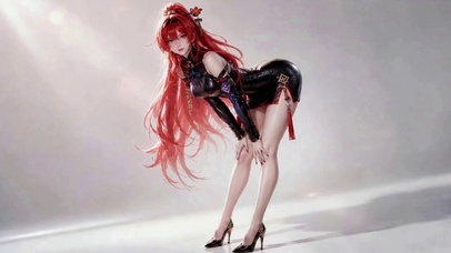 红发旗袍女神