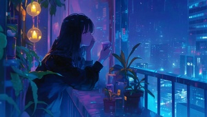 Rainy evening
