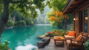 治愈夏天河流