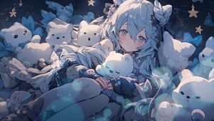 美少女和娃娃