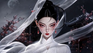孤月冷艳女神