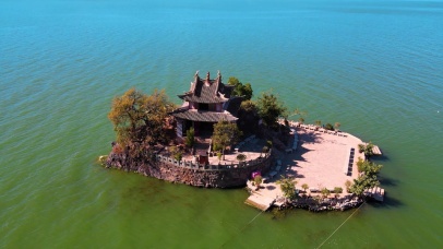 大理洱海小普陀