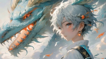 青龙与少年
