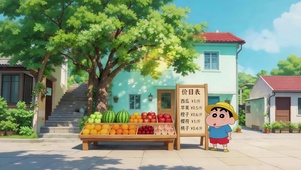 小新的夏日水果摊