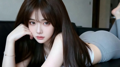 日系干净盐系少女