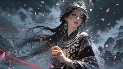 苗族少女