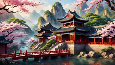 国风山水园林