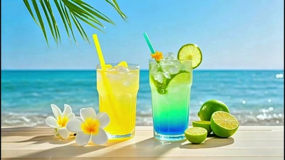 治愈清新海风4K