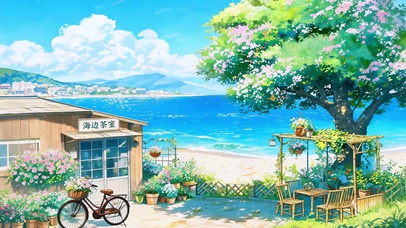 海边茶室 治愈护眼