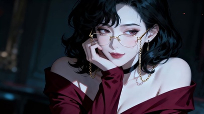 高冷美女