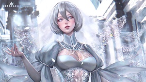 2B-美丽婚纱