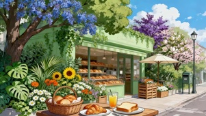 鲜花店