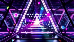 LED背景动感动态舞台