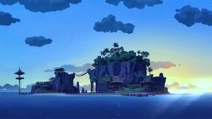 天空下的小岛