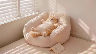 可爱小肥猫