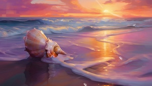 唯美 梦幻海滩