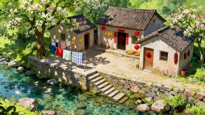 温馨的乡村童年