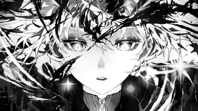 黑白少女