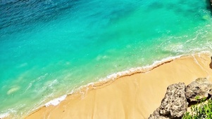 碧绿护眼海浪4K
