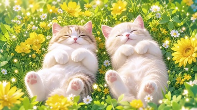 两只小奶猫