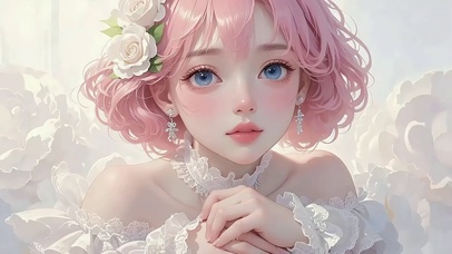 粉系少女