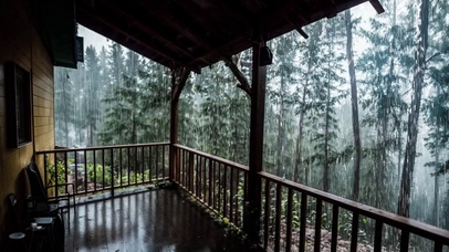【雨景】山林里的雨