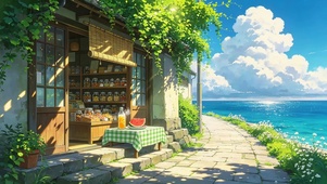 海边商铺