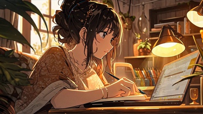 加班少女