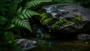 石间细流