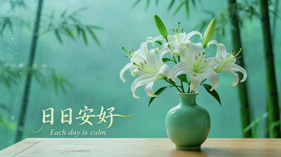 超治愈百合，日日安好