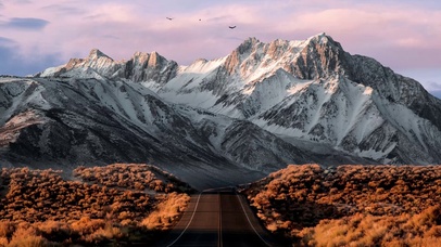 治愈壮观高原雪山