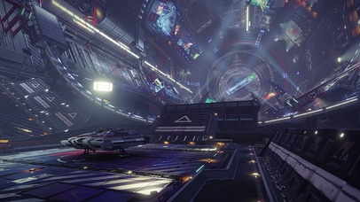 4k飞船仓内景色