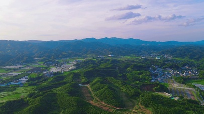 4K乡村田野风光自然风光