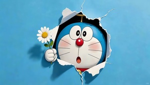 可爱的机器猫