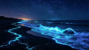 蓝色海